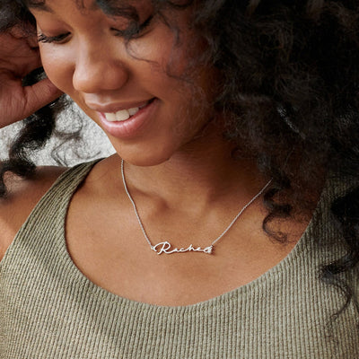 Diamond - Signature Name Necklace