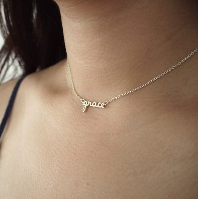 Tiny Name Necklace