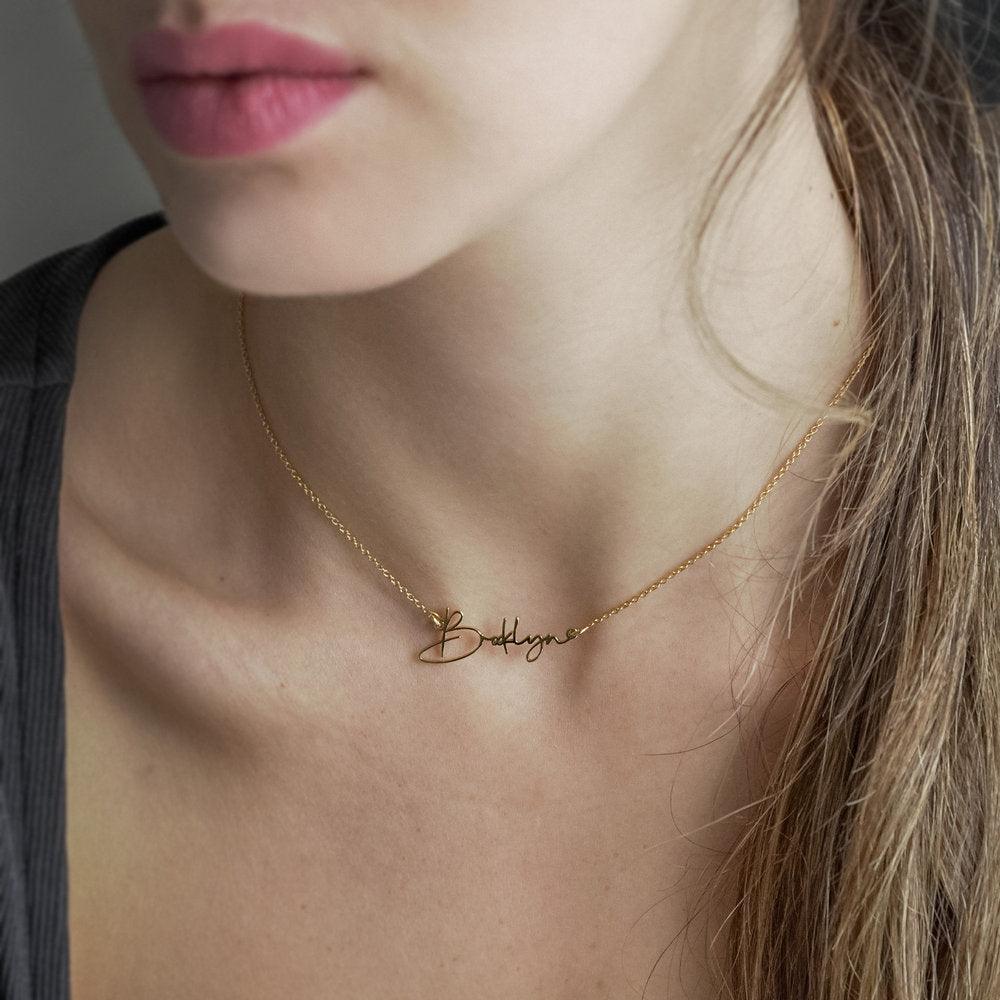 CHIC SCRIPT NAME NECKLACE